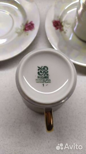 Сервиз, кофейный, фарфор.Польша, годов 60-70