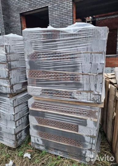 Кирпич Магма флеш графит антик KMG-1825