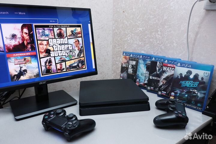 PS 4 Slim + Гарантия