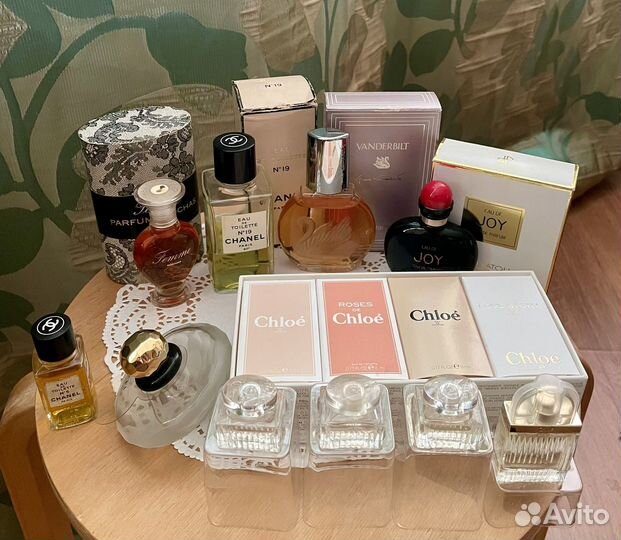 Парфюмерия Chanel YSL Chloe Rochas