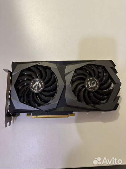 Видеокарта MSI gtx 1650 gaming X 4 gb