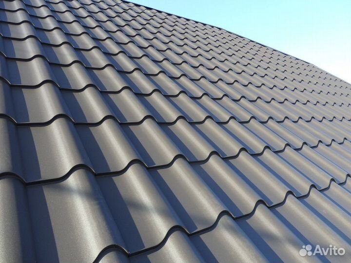 Кровля металлочерепица в рассрочку