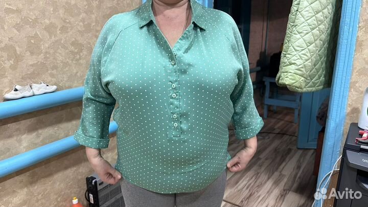 Кофта мятная 54