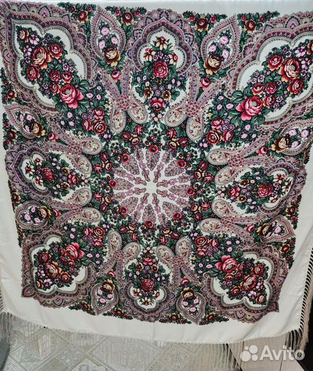 Платок павловопосадский новый
