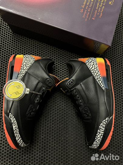 Balvin x Air Jordan 3 Retro Rio Black Multi-Color