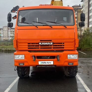 Бортовой грузовик КАМАЗ 43118 с КМУ Palfinger, 2021