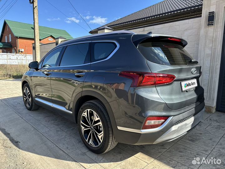 Hyundai Santa Fe 2.0 AT, 2019, 51 233 км