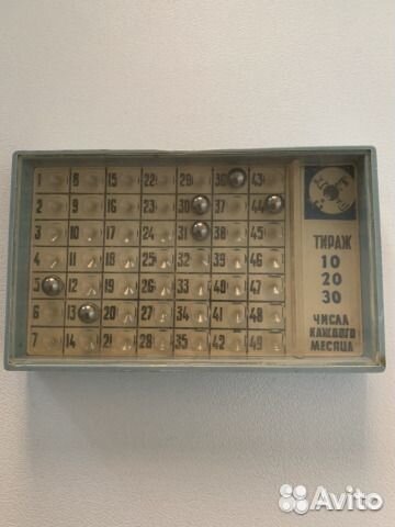 Коллекционный калькулятор, домино, бубен и др