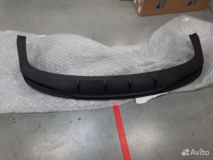 Спойлер заднего бампера Hyundai Solaris II 2020