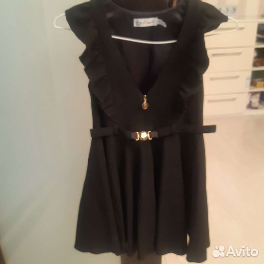 Школьная форма для девочки 128 черная