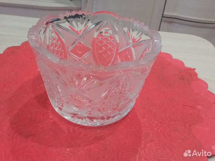 Хрустальная салатница