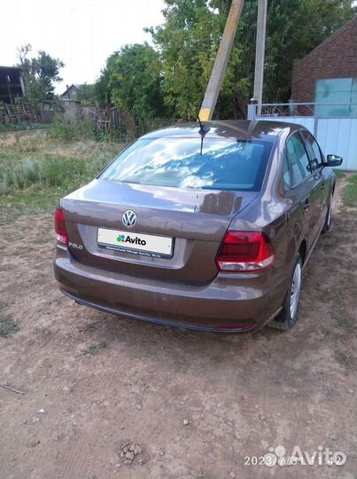 Volkswagen Polo 1.6 МТ, 2018, 98 000 км