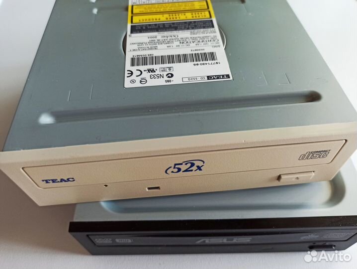 Ретро CD и DVD приводы Teac Nec Asus