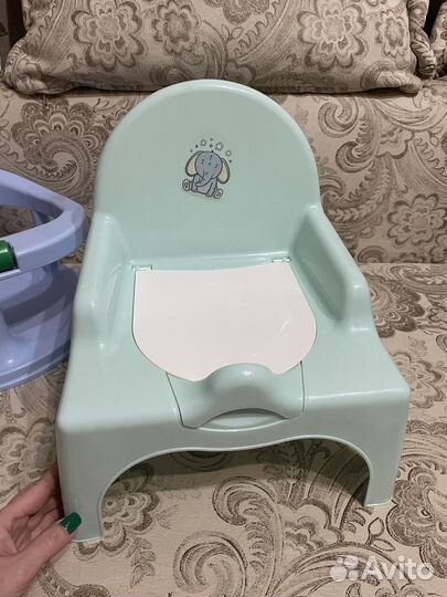 Горшок и сидение для ванной