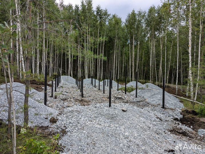 Винтовые сваи под ключ