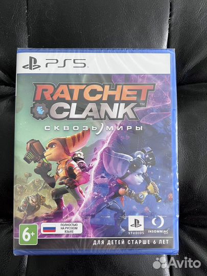 Ratchet and clank сквозь миры ps5