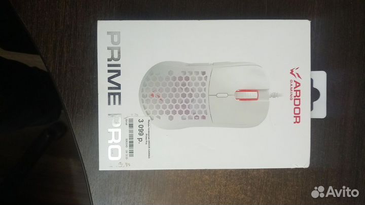 Мышь проводная ardor gaming Prime PRO белый