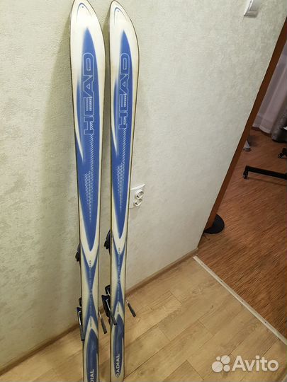 Горные лыжи Head 160 см с ботинками