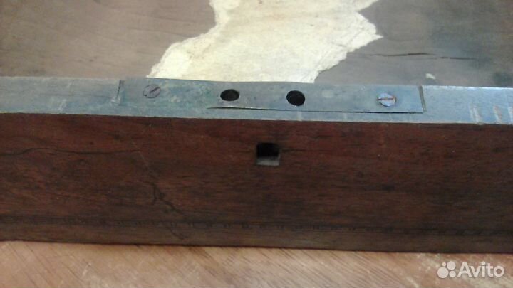 Шкатулка старинная 19 века. Дерево