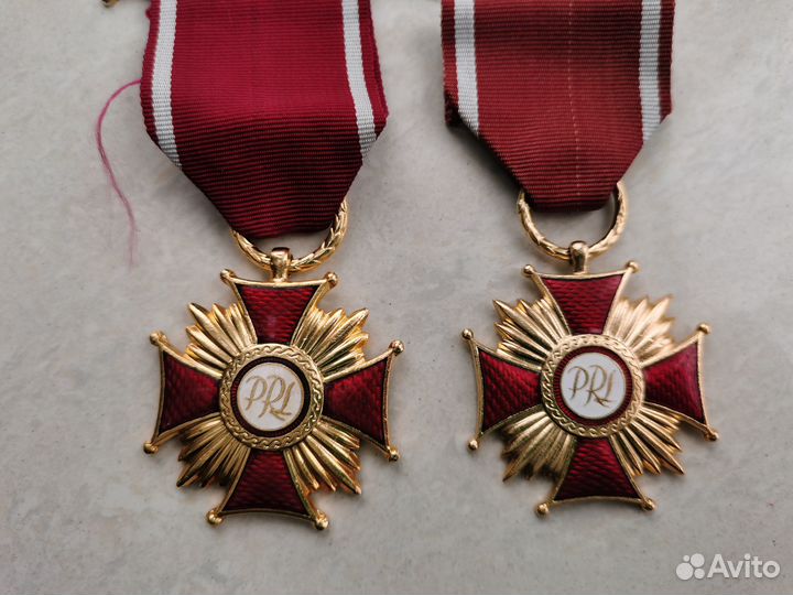 Крест за заслуги 1ой степени Польша 1939-1945