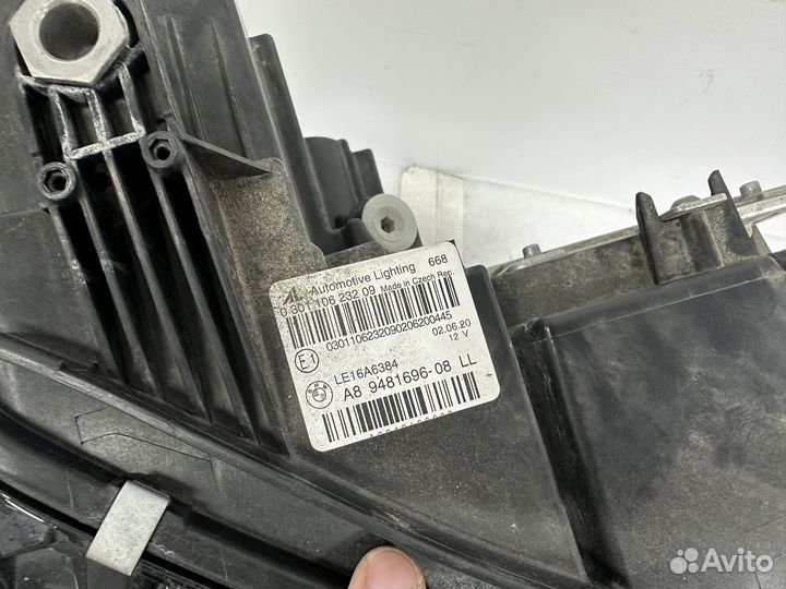 Фара правая BMW G20 LED