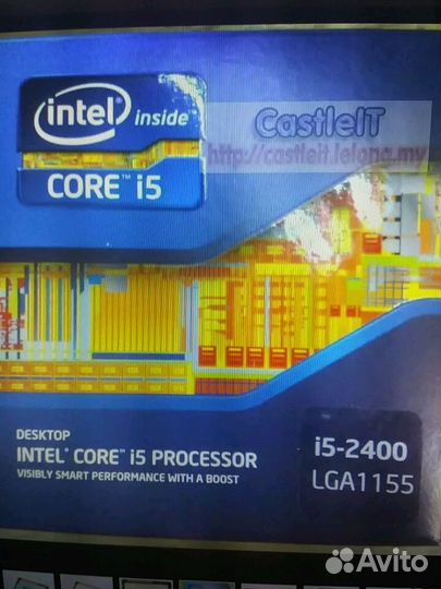 Процессор Intel i5 2400+ кулер