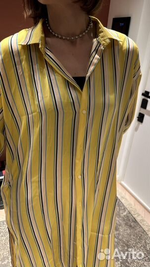 Рубашка zara, m