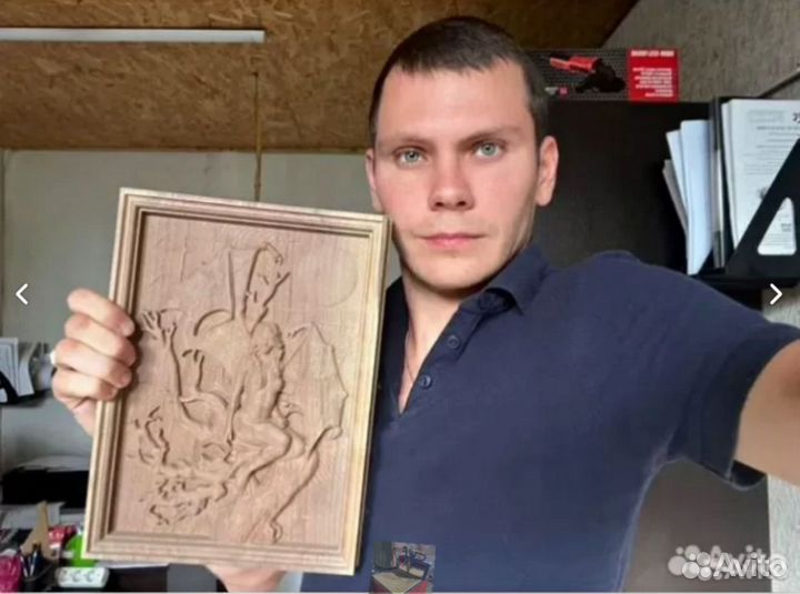 Фрезерный станок по дереву и двп с чпу