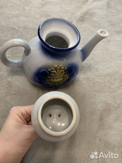Чайник заварочный СССР 1,8 л керамика новый