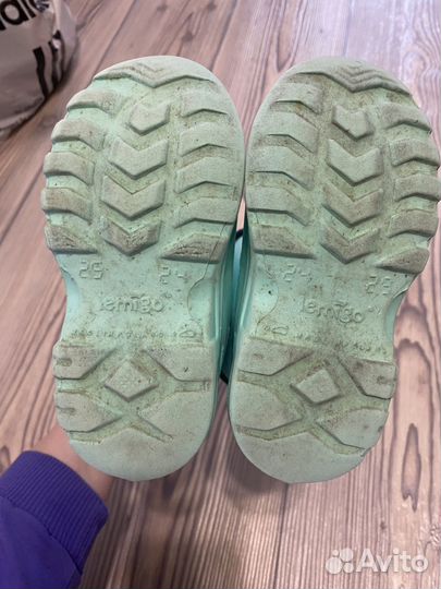 Резиновые сапоги эва lemigo 24-25