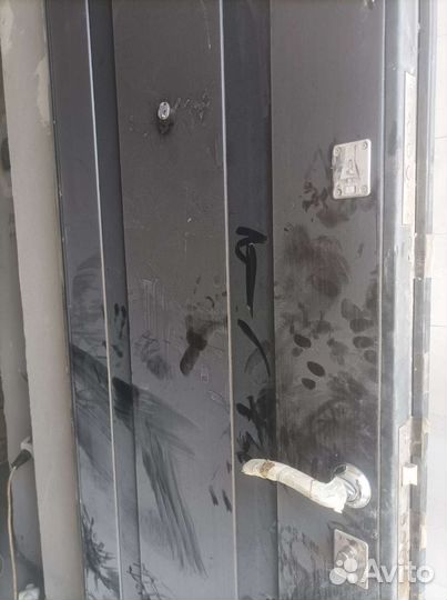 Дверь 2-створчатая метал