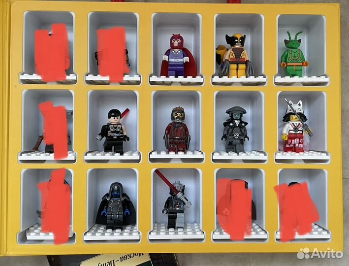 Lego star wars минифигурки / marvel / ninjago