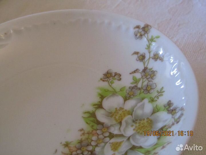 Старинные тарелки Гарднер