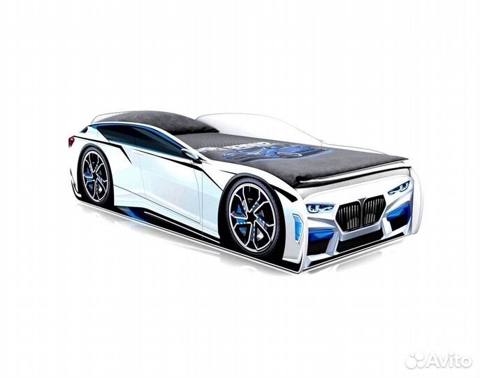 Детская кровать Кидди в форме машины