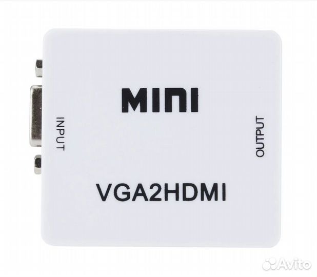 Переходник VGA (In) x hdmi (Out) + Audio VGA2hdmi