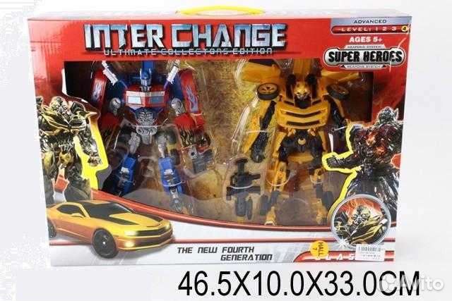 2 Робота-трансформера бамблби, Оптимус Прайм