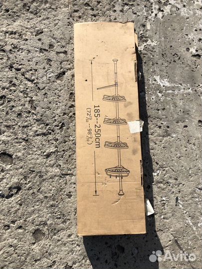 Угловая полка в ванную Икея