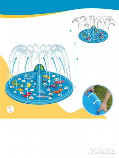 Бассейн фонтан