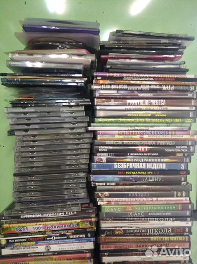 Диски двд фильмы, сериалы
