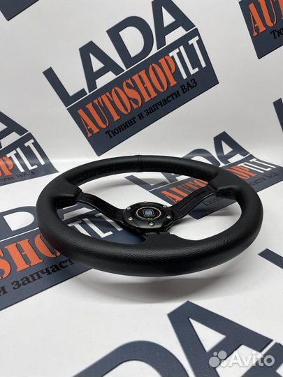 Руль Nardi черный (кожа)