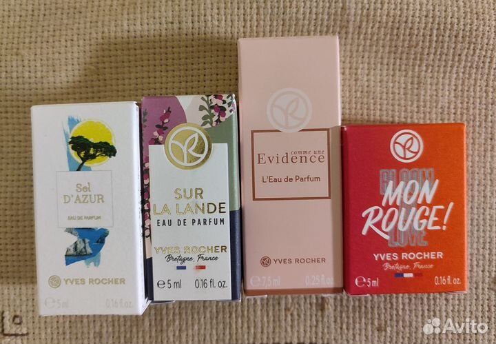 Миниатюры парфюма Ив Роше