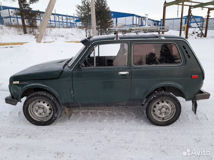 LADA 4x4 (Нива) 1.6 МТ, 1989, битый, 70 000 км