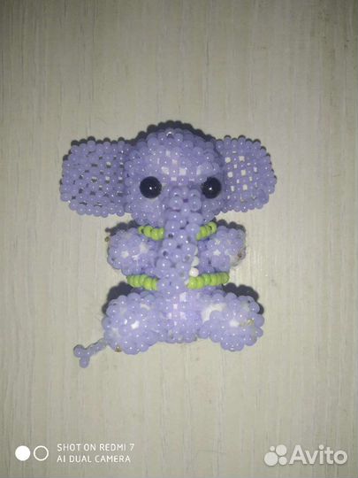 Игрушка из бисера