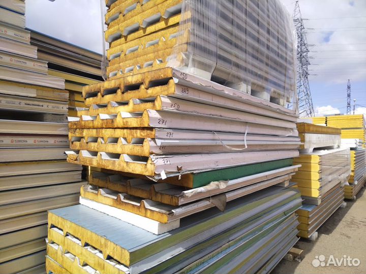 Сэндвич панели минвата