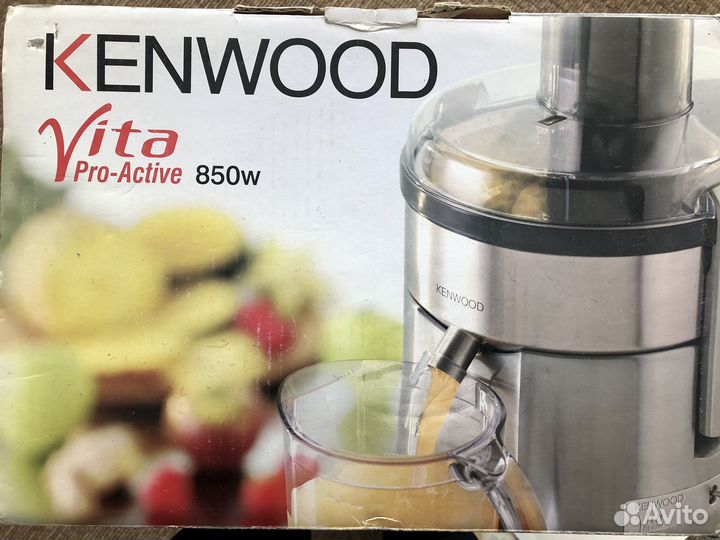 Соковыжималка kenwood vita PRO-Active 850w