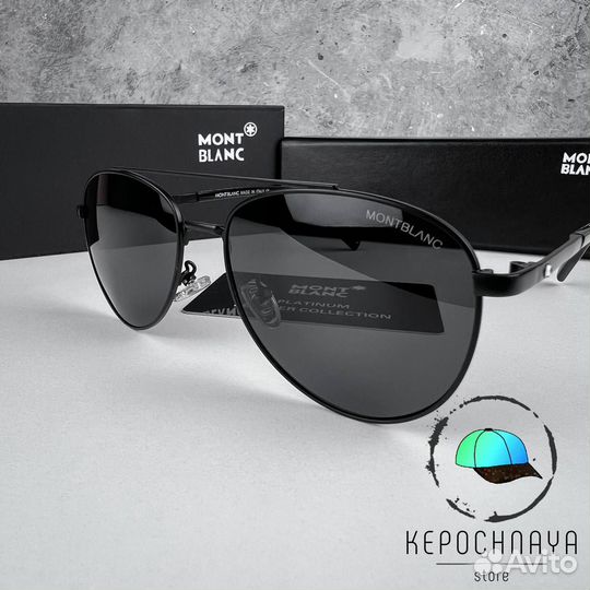 Очки Montblanc Premium Polaroid Стильные