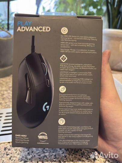 Logitech g403 на ремонт
