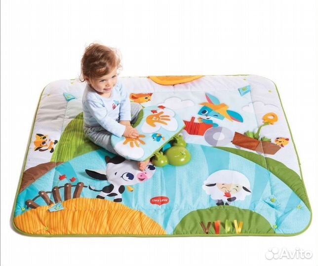 Коврик развивающий tiny love ферма