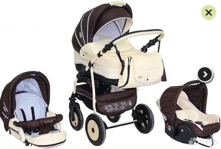 Коляска verdi zipy 3 в 1