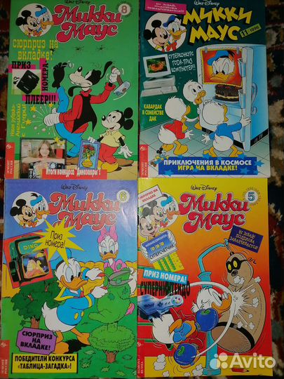 Комиксы микки маус